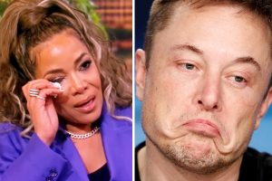 Sunny Hostin Walks Out Crying After Confronting Elon Musk On The View