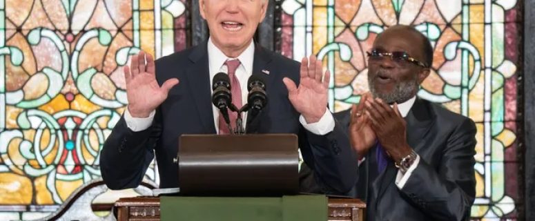 Biden was ridiculed at church while giving a speech