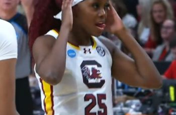 “The disrespect”: College hoops fans react to South Carolina players doing ‘The Macarena’ vs. Indiana in Sweet 16 clash