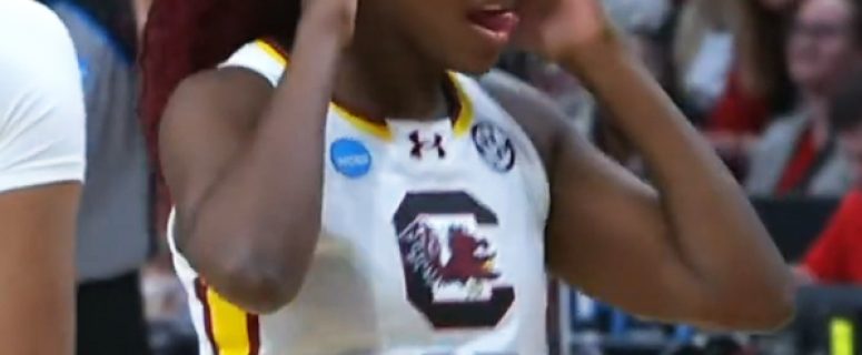 “The disrespect”: College hoops fans react to South Carolina players doing ‘The Macarena’ vs. Indiana in Sweet 16 clash