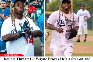 Double Threat: Lil Wayne Proves He’s a Star on and Off the Stage