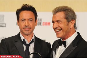Robert Downey Jr. ‘Bends the Rules’ of Hollywood: ‘Shakes Hands’ with Mel Gibson in ‘Non-Woke’ Production Studio
