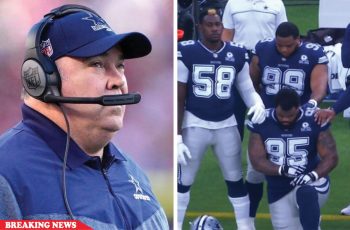 McCarthy Makes Shocking Move! Cowboys Receiver Fired on Spot for Anthem Kneeling