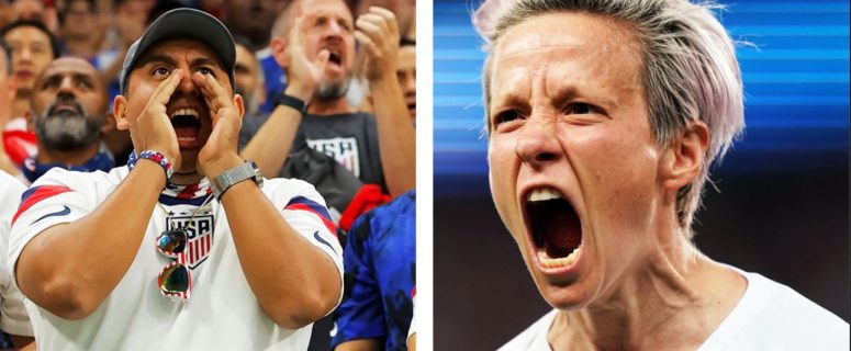 Fans Scream During the Last Game of Megan Rapinoe’s career